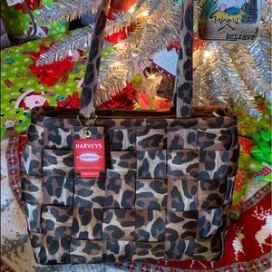 Leopard Harvey’s Seatbelt Purse